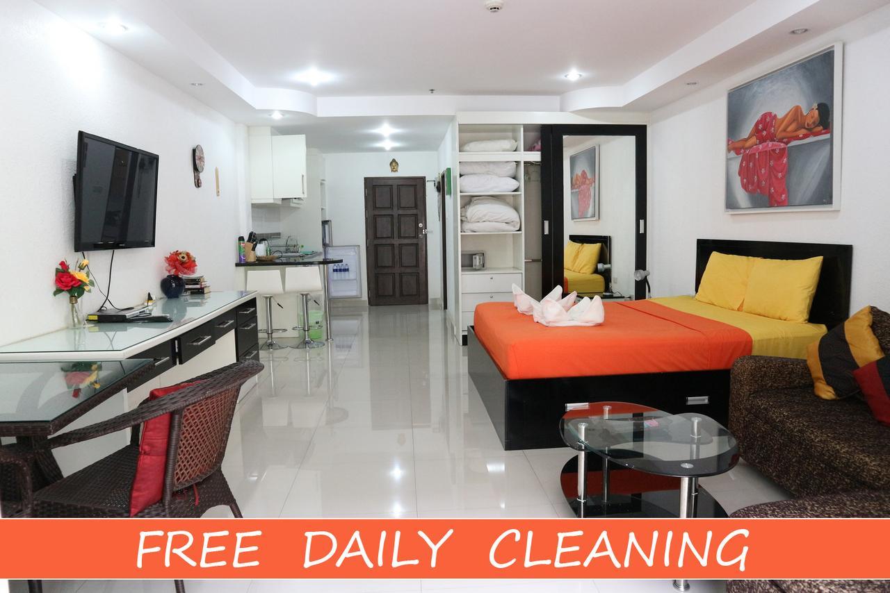View Talay 6 Suite Apartments Pattaya Eksteriør billede
